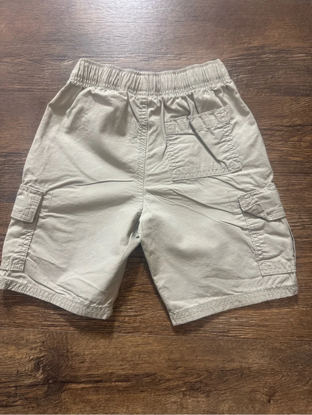 The Children’s Place Boys Cargo Shorts Trio - Navy, Khaki, Tan.